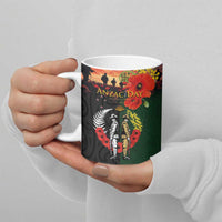 New Zealand and Australia ANZAC Day Ceramic Mug Lest We Forget Indigenous and Maori Pattern LT03 - Polynesian Pride