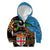 Fiji and Australia Kid Hoodie Fijian and Aboriginal mix Culture