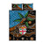 Fiji and Australia Quilt Bed Set Fijian and Aboriginal mix Culture