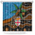 Fiji and Australia Shower Curtain Fijian and Aboriginal mix Culture