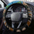 Fiji and Australia Steering Wheel Cover Fijian and Aboriginal mix Culture