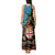 Fiji and Australia Tank Maxi Dress Fijian and Aboriginal mix Culture