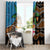 Fiji and Australia Window Curtain Fijian and Aboriginal mix Culture