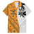 Custom Fiji and Australia Rugby Hawaiian Shirt Tapa Mix Aboriginal Pattern Half Style