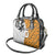 Custom Fiji and Australia Rugby Shoulder Handbag Tapa Mix Aboriginal Pattern Half Style