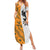 Custom Fiji and Australia Rugby Summer Maxi Dress Tapa Mix Aboriginal Pattern Half Style