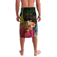 Vanuatu Independence Day Lavalava Sand Drawing Melanesian Vibes LT03 - Polynesian Pride