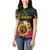 Vanuatu Independence Day Women Polo Shirt Sand Drawing Melanesian Vibes