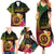 Vanuatu Selebretem 44th Indipendens Dei Family Matching Summer Maxi Dress and Hawaiian Shirt Sand Drawing Melanesian Vibes