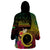 Vanuatu Selebretem 44th Indipendens Dei Wearable Blanket Hoodie Sand Drawing Melanesian Vibes