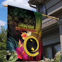 Vanuatu Shefa Day Garden Flag Sand Drawing Melanesian LT03 - Polynesian Pride