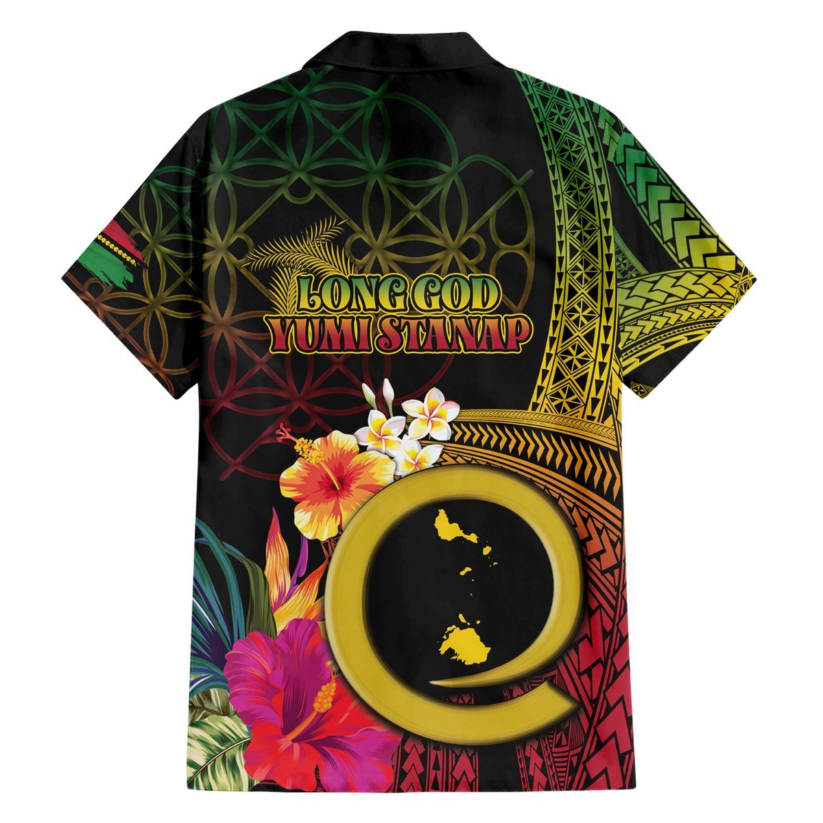 Vanuatu Shefa Day Hawaiian Shirt Sand Drawing Melanesian LT03 - Polynesian Pride