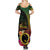 Vanuatu Shefa Day Summer Maxi Dress Sand Drawing Melanesian