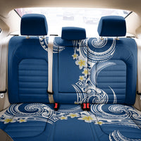 Aloha Polynesian Plumeria Flower Back Car Seat Cover Blue Color LT03 - Polynesian Pride