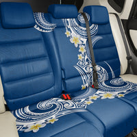 Aloha Polynesian Plumeria Flower Back Car Seat Cover Blue Color LT03 - Polynesian Pride