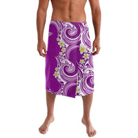 Aloha Polynesian Plumeria Flower Lavalava Purple Color LT03 Purple - Polynesian Pride