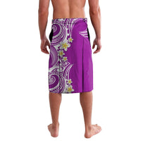 Aloha Polynesian Plumeria Flower Lavalava Purple Color LT03 - Polynesian Pride