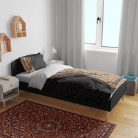 Samoa Siapo Motif and Tapa Pattern Half Style Bedding Set Beige Color LT03 - Polynesian Pride