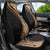 Samoa Siapo Motif and Tapa Pattern Half Style Car Seat Cover Beige Color