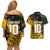 Custom New Zealand and Australia Rugby Couples Matching Off Shoulder Short Dress and Hawaiian Shirt Maori Warrior With Aboriginal Version