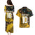 Custom New Zealand and Australia Rugby Couples Matching Puletasi and Hawaiian Shirt Maori Warrior With Aboriginal Version