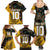 Custom New Zealand and Australia Rugby Family Matching Summer Maxi Dress and Hawaiian Shirt Maori Warrior With Aboriginal Version