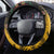 New Zealand and Australia Rugby Steering Wheel Cover Maori Warrior With Aboriginal Version