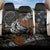 New Zealand Fern and Australia Emu Back Car Seat Cover Aboriginal Mix Maori Pattern