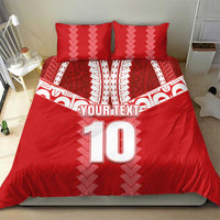 Custom Tahiti Football Polynesian Pattern Bedding Set LT03 - Polynesian Pride