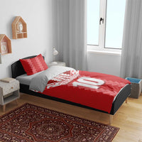 Custom Tahiti Football Polynesian Pattern Bedding Set LT03 - Polynesian Pride