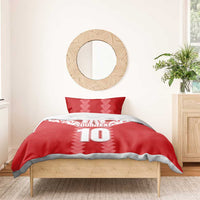 Custom Tahiti Football Polynesian Pattern Bedding Set LT03 - Polynesian Pride