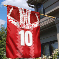 Custom Tahiti Football Polynesian Pattern Garden Flag LT03 - Polynesian Pride