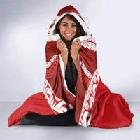 Custom Tahiti Football Polynesian Pattern Hooded Blanket LT03 - Polynesian Pride
