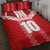 Custom Tahiti Football Polynesian Pattern Quilt Bed Set