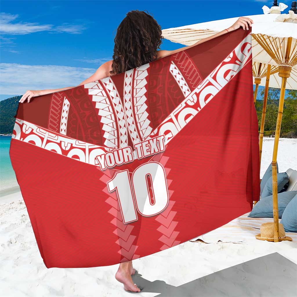 Custom Tahiti Football Polynesian Pattern Sarong