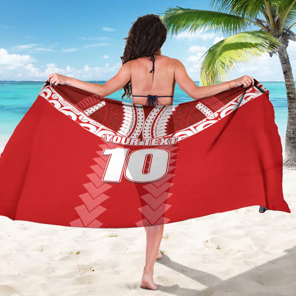 Custom Tahiti Football Polynesian Pattern Sarong LT03 - Polynesian Pride