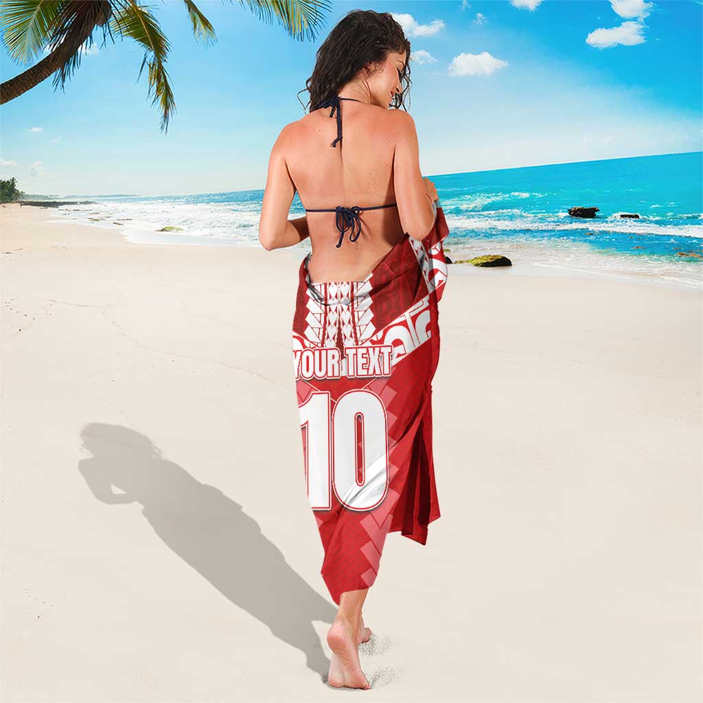 Custom Tahiti Football Polynesian Pattern Sarong LT03 - Polynesian Pride