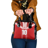 Custom Tahiti Football Polynesian Pattern Shoulder Handbag LT03 One Size Red - Polynesian Pride