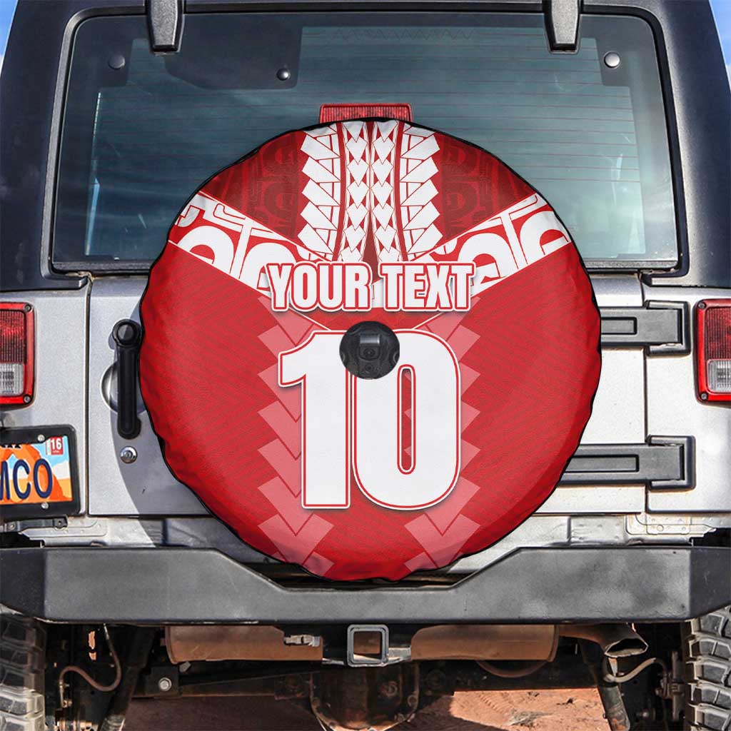 Custom Tahiti Football Polynesian Pattern Spare Tire Cover