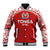 Custom Tonga Football Ngatu Tribal Tattoo Baseball Jacket