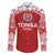 Custom Tonga Football Ngatu Tribal Tattoo Family Matching Short Sleeve Bodycon Dress and Hawaiian Shirt