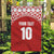 Custom Tonga Football Ngatu Tribal Tattoo Garden Flag