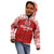 Custom Tonga Football Ngatu Tribal Tattoo Kid Hoodie