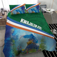 Marshall Islands Kwajalein Atoll Bedding Set Polynesian Pattern and Undersea Animals LT03 - Polynesian Pride