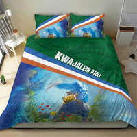 Marshall Islands Kwajalein Atoll Bedding Set Polynesian Pattern and Undersea Animals LT03 - Polynesian Pride