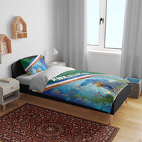 Marshall Islands Kwajalein Atoll Bedding Set Polynesian Pattern and Undersea Animals LT03 - Polynesian Pride