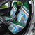 Marshall Islands Kwajalein Atoll Car Seat Cover Polynesian Pattern and Undersea Animals