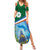 Marshall Islands Kwajalein Atoll Family Matching Summer Maxi Dress and Hawaiian Shirt Polynesian Pattern and Undersea Animals