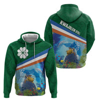 Marshall Islands Kwajalein Atoll Hoodie Polynesian Pattern and Undersea Animals LT03 - Polynesian Pride