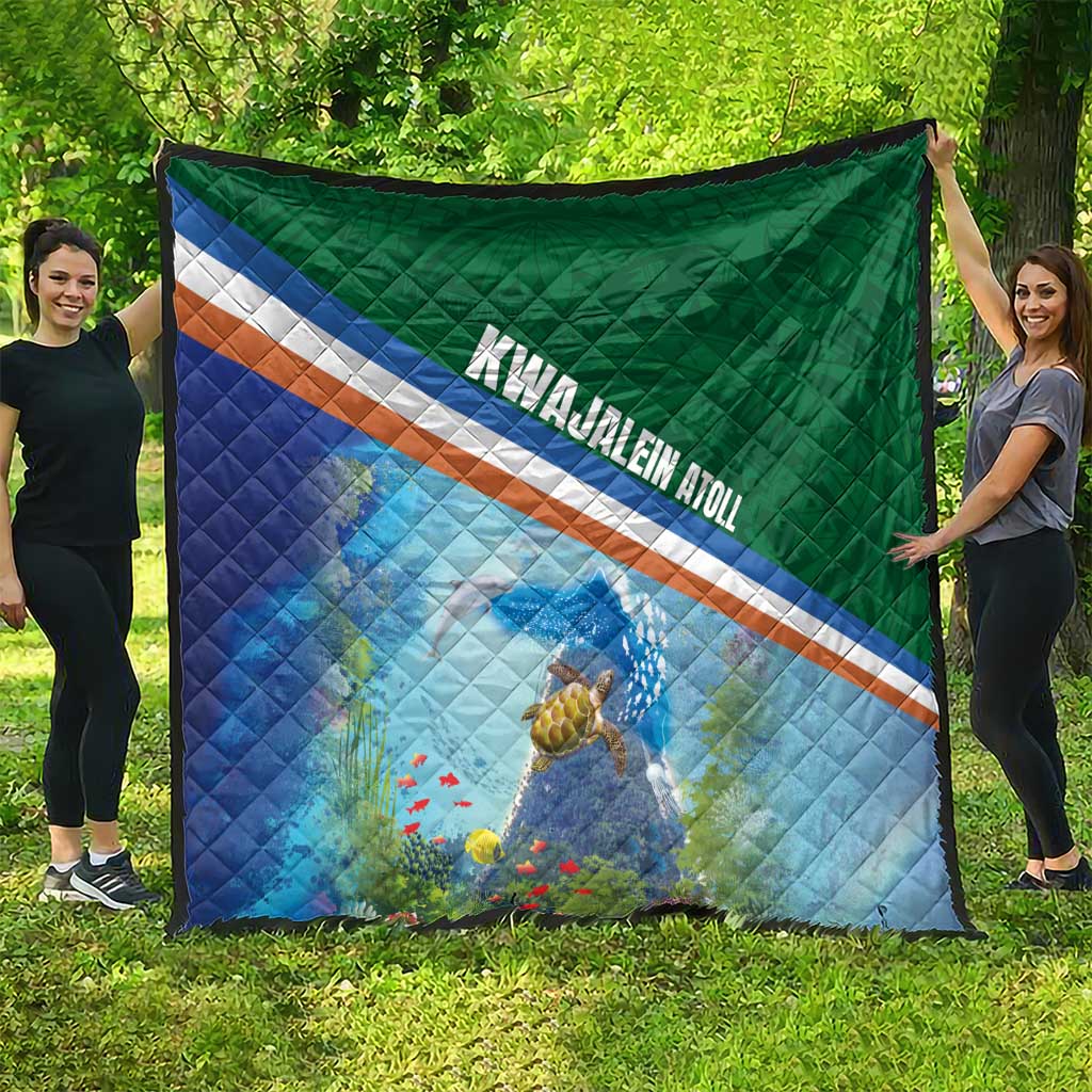 Marshall Islands Kwajalein Atoll Quilt Polynesian Pattern and Undersea Animals LT03 - Polynesian Pride